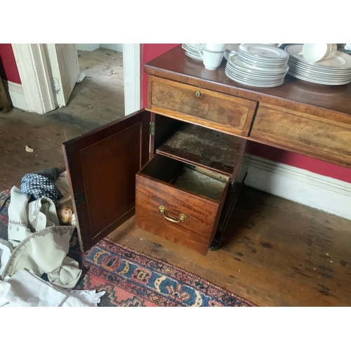 104 - Victorian Mahogany Mirrored Buffet