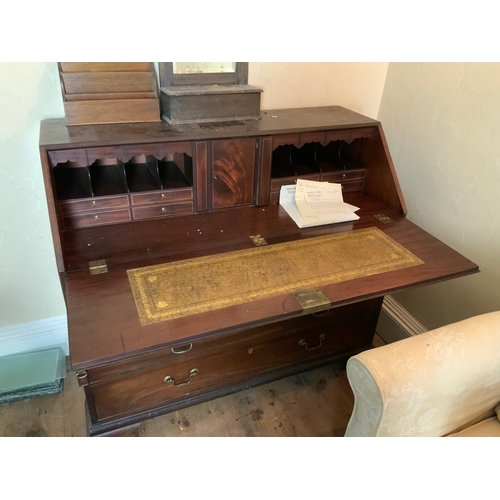 143 - Victorian Mahogany Bureau