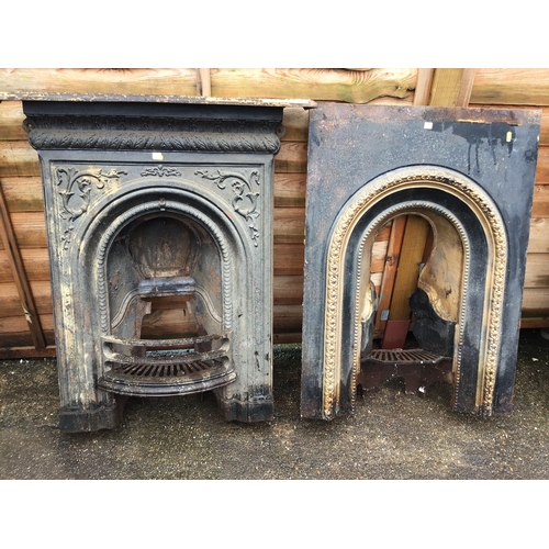 19 - 2x Cast Iron Fire Places