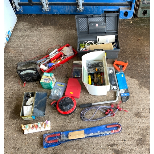 317 - Tools, Extension Lead and Avometer etc