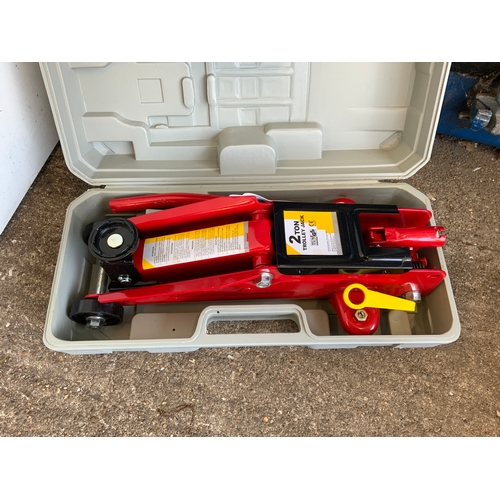 37 - New 2 Ton Trolley Jack