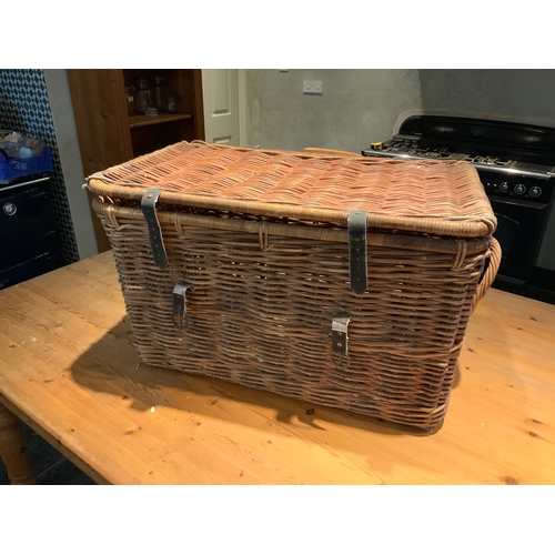 67A - Large wicker hamper