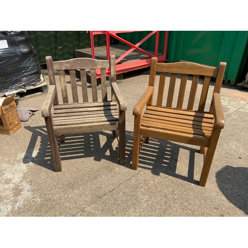 97D - Pair of Garden Chairs