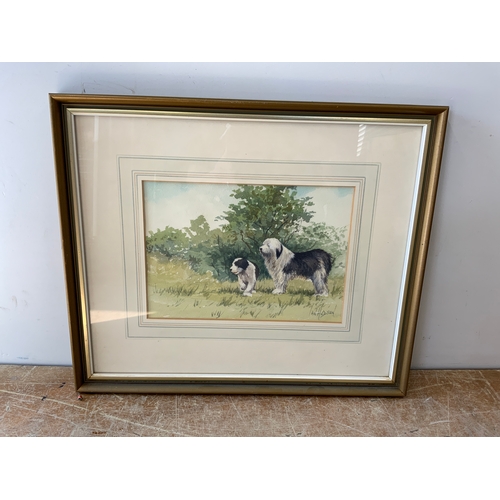 555 - Framed Print - Dogs