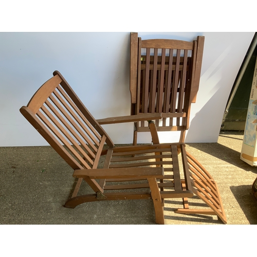 88 - Pair of Steamer Chairs