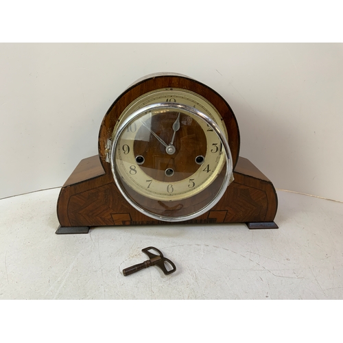 237 - Mantel Clock With key