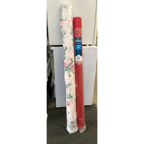 161A - Roll of Fabric and Roll of Embossed Paper