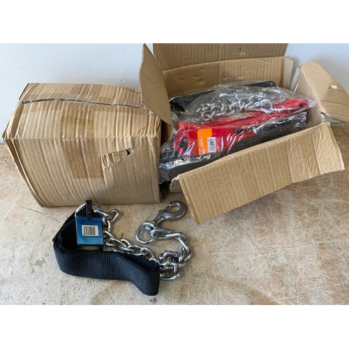 471 - 2x Boxes of Dog Chain Leads