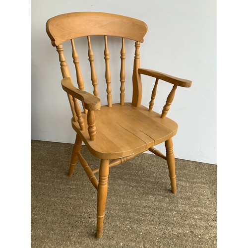 262 - Pine Carver Chair