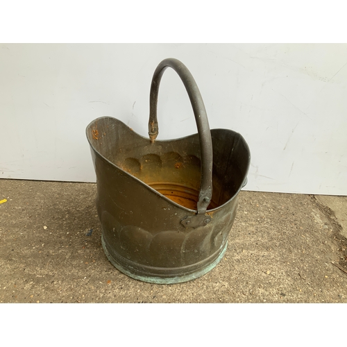 40 - Copper Coal Bucket