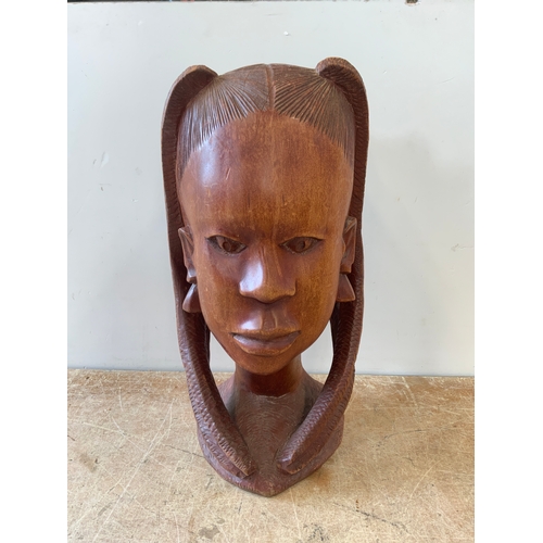 181 - Carved African Head