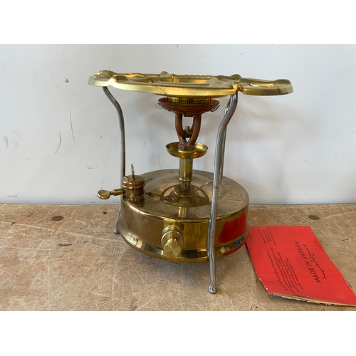 530 - SVEA Swedish Brass Camping Stove