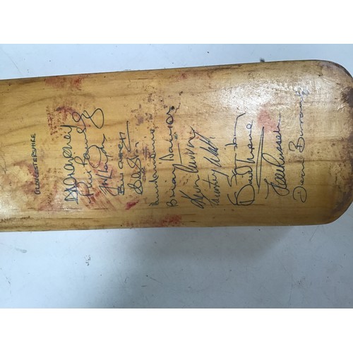 519 - Duncan Fearnley Signed Cricket Bat