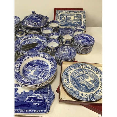 503 - Large Quantity of Blue and White Spode