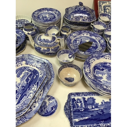 503 - Large Quantity of Blue and White Spode