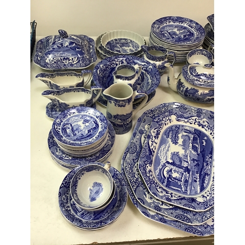 503 - Large Quantity of Blue and White Spode