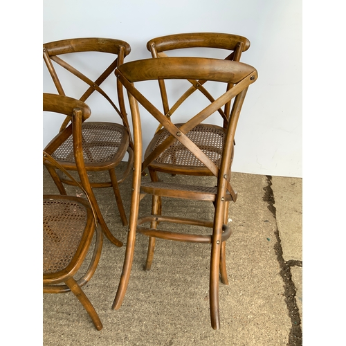 369 - 6x Bentwood Chairs