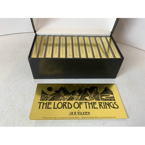 165 - Lord of the Rings Boxed Cassettes Collectors Gold Edition