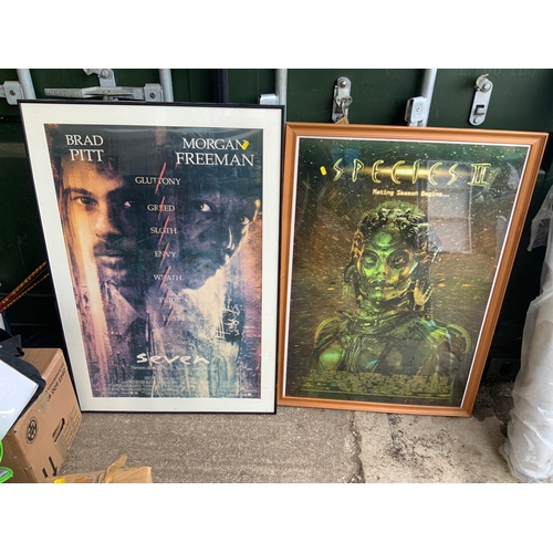 657 - Framed Movie Posters