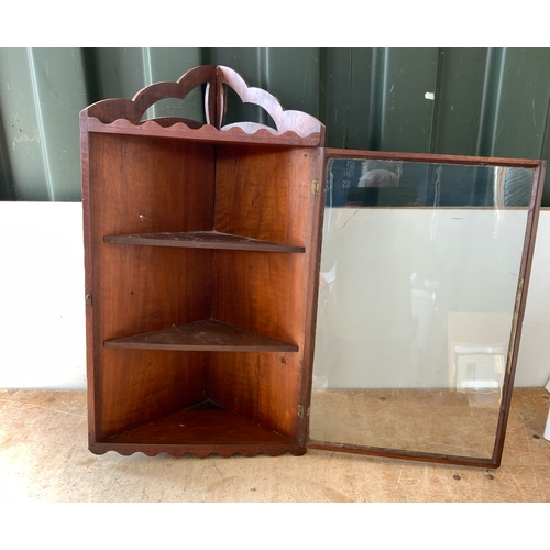 758 - Corner Display Cabinet