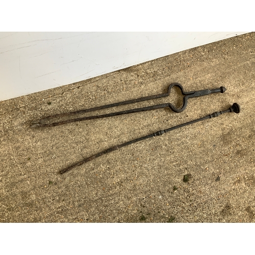 31A - Antique Fire Tools