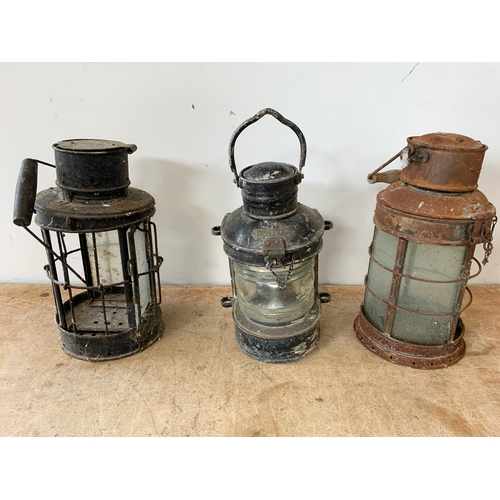 32 - Various Ship’s Lamps