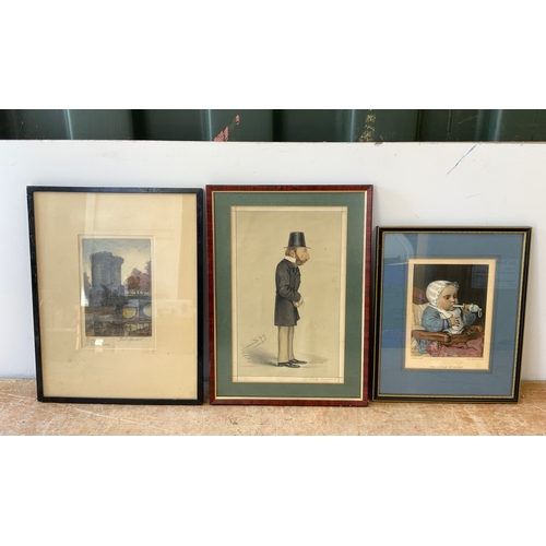 503 - 3x Framed Prints