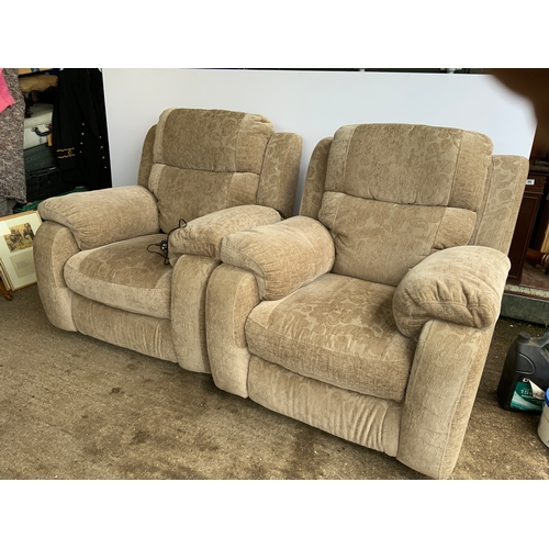 510 - Pair of Electric Reclining Chairs