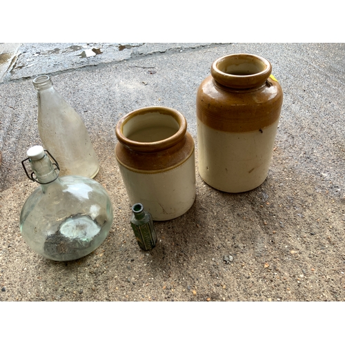 28 - Stoneware Pots etc