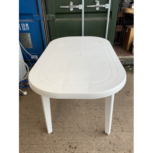 81 - Plastic Garden Table