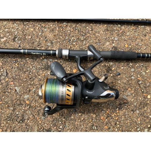 539 - Carp Fishing Rod and Reel