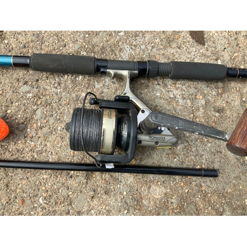 542 - Fighter Carp Fishing Rod with Biomaster Reel