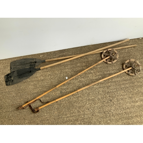 36 - Ski Poles and Paddles