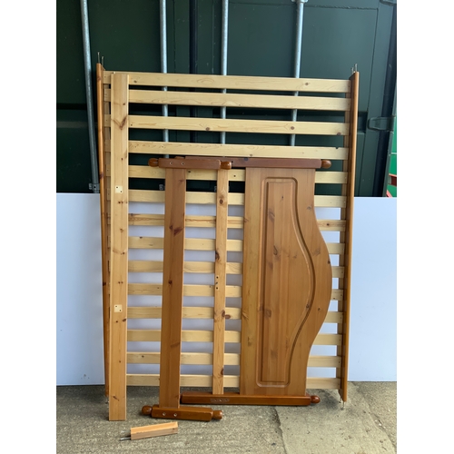 97 - Pine Double Bed Frame