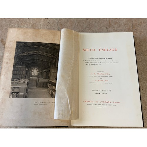 190 - Social England Edited by Traill & Mann 1895 - 12 Volumes