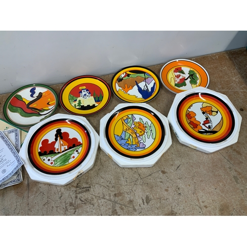 224 - Clarice Cliff Collectors Plates