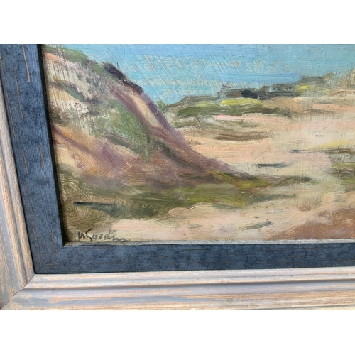 260 - Framed Oil on Board