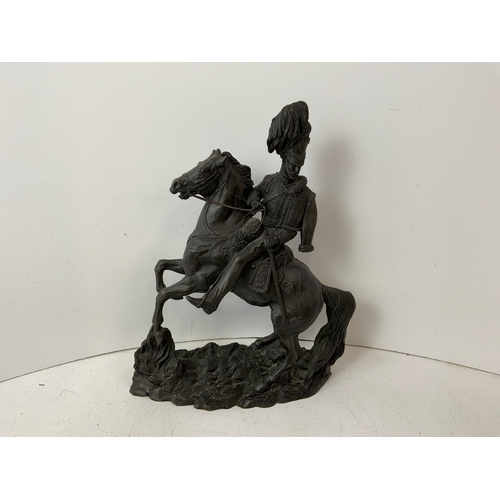 164 - Statue - Light Brigade Soldier on Horseback