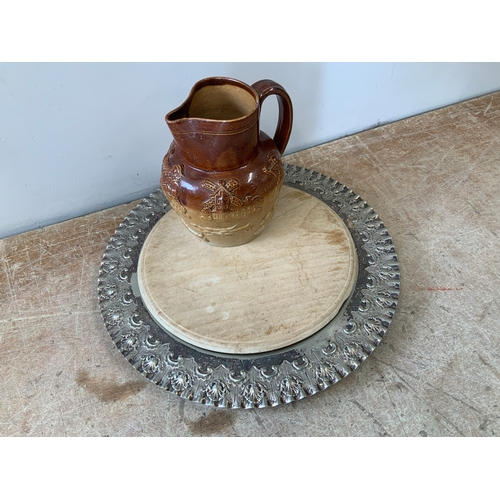 151 - Harvest Jug and Bread Board