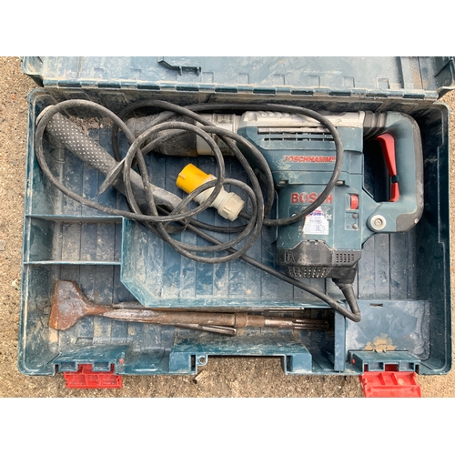 396 - 110V Bosch Hammer Drill