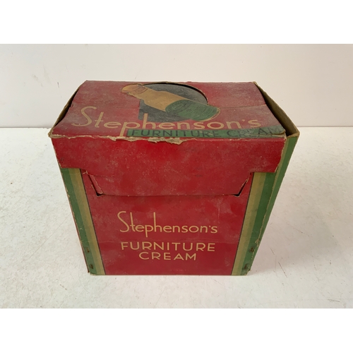 615 - Vintage Box of Stephenson’s Furniture Cream