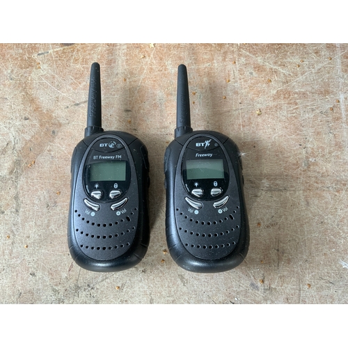 620 - 2x BT Freeway Walkie Talkies