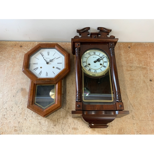 181 - 2x Wall Clocks