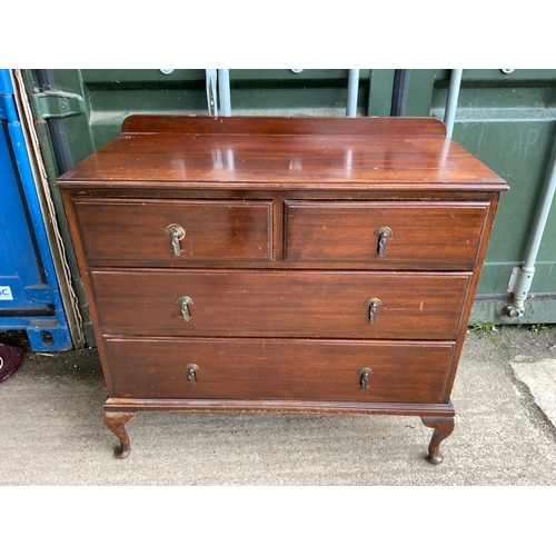 608 - Two over Three Chest of Drawers