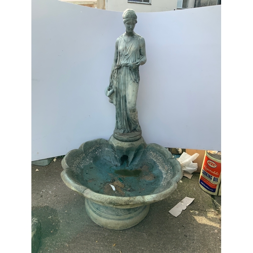 100B - Reconstituted Stone Large Garden Water Feature - 150cm High