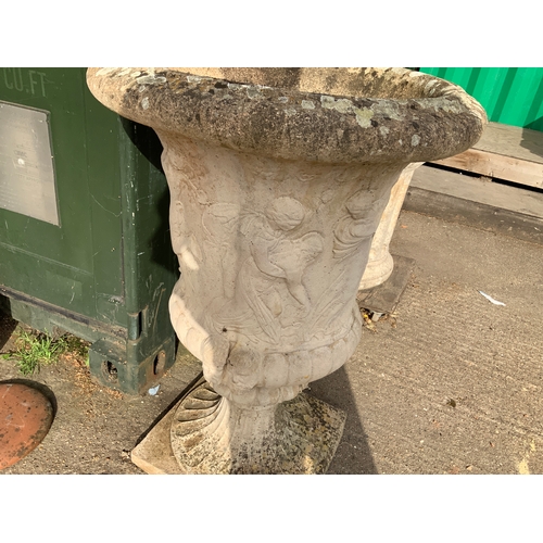 100A - Concrete Garden Urn - 90cm