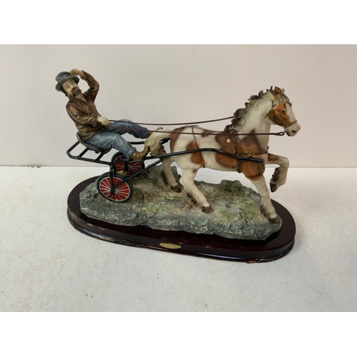 145 - Horse and Cart Ornament