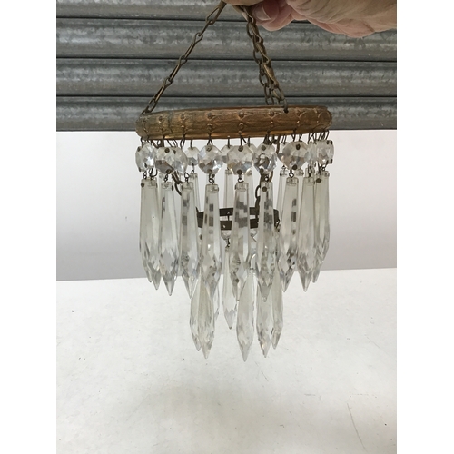 604 - Small Vintage Chandelier