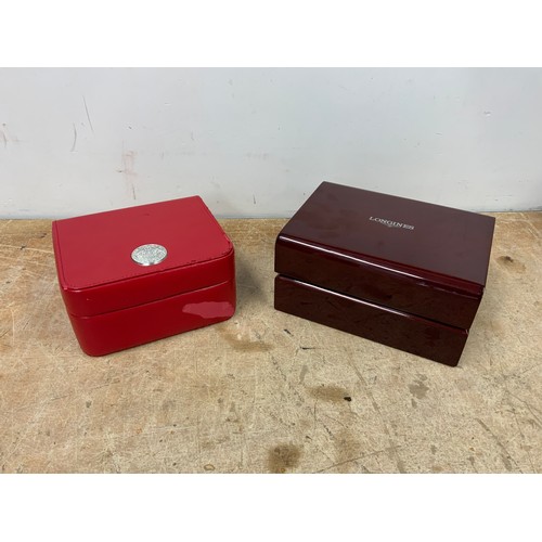 2x Watch Cases Empty