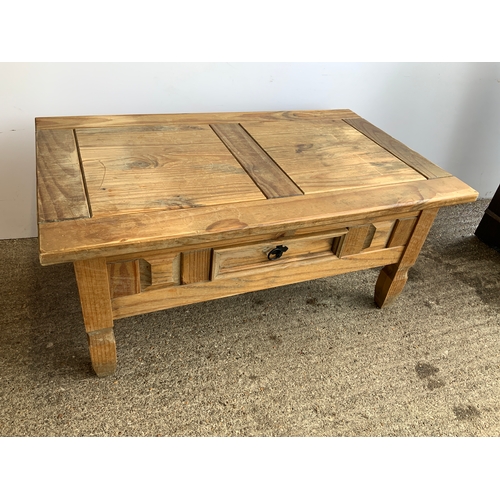 537 - Mexican Pine Coffee Table